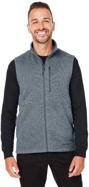 Marmot Men's Dropline Sweater Fleece Vest 